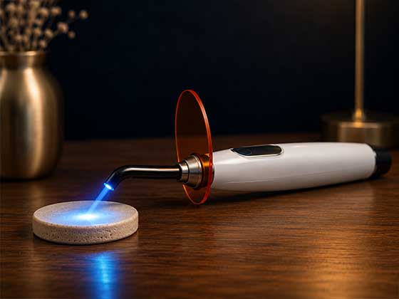 Composite filling curing light technology at Kadıgil Dental Clinic, Antalya