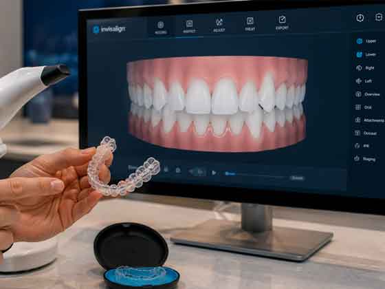 Invisible braces with 3D digital planning in Antalya